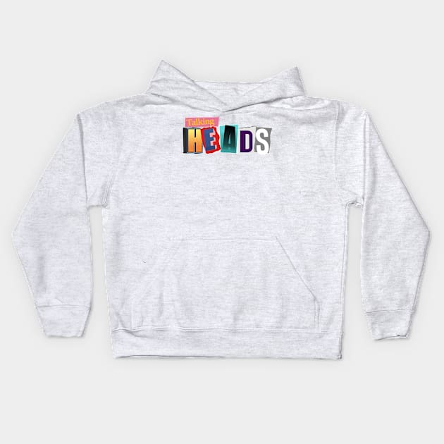 Talking Heads Retro Style Kids Hoodie by The Dare